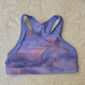 Athleta Girl Purple/Pink Sports Bra, Girls Medium, Great Condition